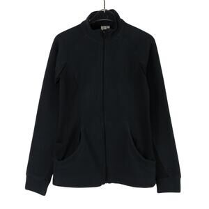 Under Armour Women's Black Fleece Zip Up Jacket Extra Small XS